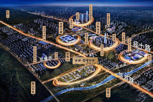 華途傳媒|龍湖·雲峰原著投放濟南城市地標媒體